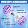 UROINT 2026 Flying Orb Ball Toys for Boys, Galaxy Balls Boomerang Hover Hand Drone, Cosmic Fly Ball Orbit Floating Flying Spinner Mini Drone Balls Toy, for Kids Teens Boys Girls Pink view 2