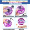 UROINT 2026 Flying Orb Ball Toys for Boys, Galaxy Balls Boomerang Hover Hand Drone, Cosmic Fly Ball Orbit Floating Flying Spinner Mini Drone Balls Toy, for Kids Teens Boys Girls Pink view 3