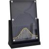 12 * 18cm Galton Board Experiment Model, Normal Distribution Mathematical Model, Probability Teaching Demonstration with Red Curve, for Educators and Students view 1