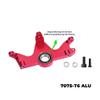 Aluminum 7075-T6 Alloy Bearing Motor Mount for Traxxas 1:10 Slash 4X4 / Hoss 3S / Bigfoot 4X4 / Ford Raptor R Ultimate/Stampede 4WD Upgrades - Red view 2