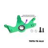 Aluminum 7075-T6 Alloy Bearing Motor Mount for Traxxas 1:10 Slash 4X4 / Hoss 3S / Bigfoot 4X4 / Ford Raptor R Ultimate/Stampede 4WD Upgrades - Green view 2