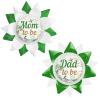 Handmade Mallard Duck Mom to Be Button Pin Dad to Be Button Pins for New Mom Dad Baby Shower Party Supplies/Gender Reveal Supplies/Boy or Girl Gender Reveal Party view 1