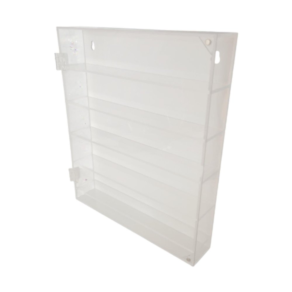 5 Tier Acrylic Display Case Display Box for Collectibles Cabinet Countertop