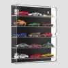 5 Tier Acrylic Display Case Display Box for Collectibles Cabinet Countertop view 3