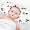 1 Pack Muslin Burp Cloths Beagle Dogs Paw White Cotton Baby Burp Cloths Ultra Absorbent and Soft Thick Burping Cloth for Newborn Babies 22x11 Inch view 4