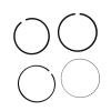 HEFUBAOLI Suitable for Piston Rings Set for Sea D 4TEC RXP RXT Supercharged Rotax 1503 130 155 215 255 260 view 2