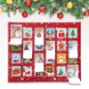 Christmas Advent Calendar Blind Box Bracelet DIY Charm Bracelet Kit with Christmas Countdown Calendar Surprise Gift for Kids' Coming-of-Age Day & Christmas Parties (C) view 2