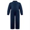 YONGHS Halloween Coveralls for Girls Boys Long Sleeve Killer Jumpsuit Flight Suit Mechanic Suit Navy Blue 10 Years view 3