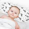 1 Pack Muslin Burp Cloths Miniature Dogs White Cotton Baby Burp Cloths Ultra Absorbent Soft Thick Burping Cloth for Newborn Must Haves 22x11 Inch view 4