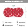 1 Pack Muslin Burp Cloths Ribbon Bow Red Cotton Baby Burp Cloths Ultra Absorbent Soft Thick Burping Cloth for Newborn Must Haves 22x11 Inch view 2