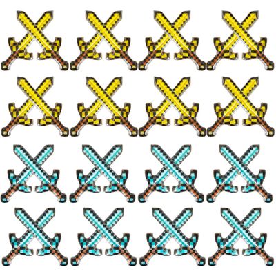 32PCS Inflatable Swords, 25.6 Inch PVC Blow up Swords, Inflatable Toys for Kids Themed Party Gifts