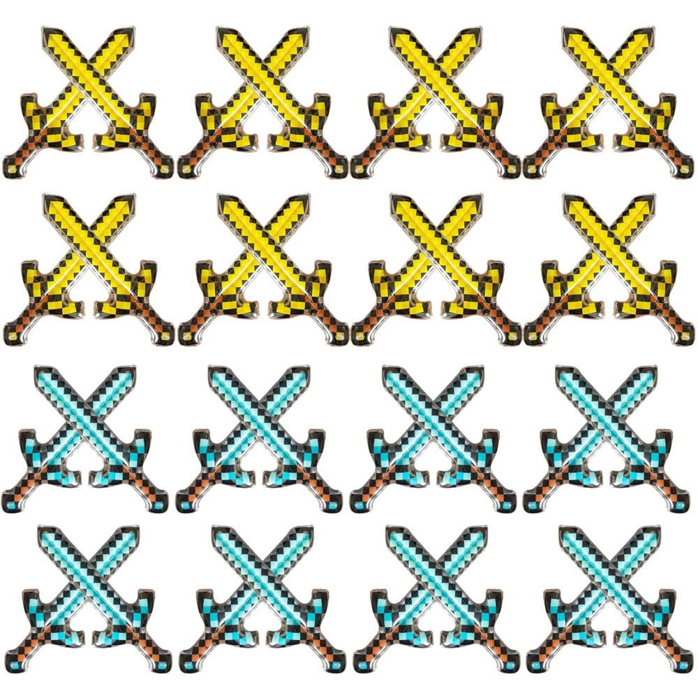32PCS Inflatable Swords, 25.6 Inch PVC Blow up Swords, Inflatable Toys for Kids Themed Party Gifts
