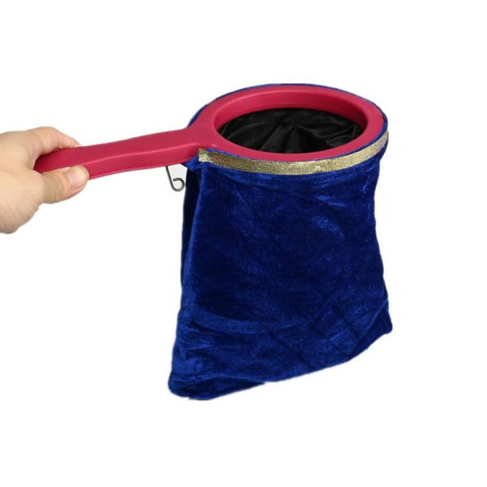 Jorzer Props Bag Magical Props Change Bag Make it Appear or Disappear for Tricks Black.