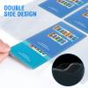 120 Pack 9 Pocket Page Protectors, Sooez Double Sided Trading Card Sleeves for 3 Ring Binder, Baseball Cards Holder, Protective Pages Sheets for Binders Album, Fit for Collectible Games, Sports Cards view 2