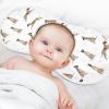 1 Pack Muslin Burp Cloths Great Dane Dog White Cotton Baby Burp Cloths Ultra Soft Burping Cloth Absorbent Spit Up Rags for Newborn Babies 22x11 Inch view 4