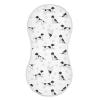 1 Pack Muslin Burp Cloths Stabyhoun Dogs White Cotton Baby Burp Cloths Ultra Absorbent and Soft Burping Cloth for Newborn Boys Girls 22x11 Inch view 1