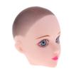 BJD Doll Practice Head for 1/6 Ball Jointed Dolls Female Head Vinyl Material Soft Texture Suitable for Makeup Practice Customization view 4