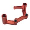 Aluminum Steering Bellcranks Drag Link Upgrade Parts with Bearings, Compatible with Traxxas 1/10 Slash 2WD, Rustler VXL, Bandit, Stampede, Nitro Slash RC, Replace 3743 (Red) view 1