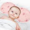 1 Pack Muslin Burp Cloths Pink Ribbon Bow Cotton Baby Burp Cloths Ultra Absorbent Soft Thick Burping Cloth for Newborn Must Haves 22x11 Inch view 4