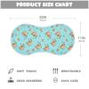 1 Pack Muslin Burp Cloths Capybara Blue Cotton Baby Burp Cloths Extra Absorbent and Soft Spit Up Rags for Baby Boys Girls 22x11 Inch view 2