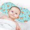 1 Pack Muslin Burp Cloths Capybara Blue Cotton Baby Burp Cloths Extra Absorbent and Soft Spit Up Rags for Baby Boys Girls 22x11 Inch view 4