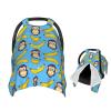 Muishi Cool Monkeys and Bananas Baby Car Seat Canopy Nursing Cover for Newborn Car Seat Breastfeeding Covers Blanket Newborn Shower Gift view 1