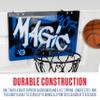 Franklin Sports NBA Orlando Magic Over The Door Basketball Hoop - Kids Indoor Hoop with Mini Basketball - NBA Fan Shop Toy for Bedroom + Office - Over The Door Set view 4