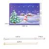 Christmas Advent Calendar Blind Box Bracelet DIY Charm Bracelet Kit with Christmas Countdown Calendar Surprise Gift for Kids' Coming-of-Age Day & Christmas Parties (D) view 2