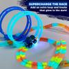 Blaze and The Monster Machines TurboTwist Racers Boost Pack - Glow in The Dark Racing Loop & Tracks Expansion Set for Kids Ages 3-10 view 2