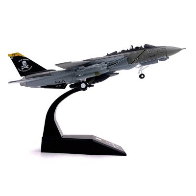 1/100 for F14A Grumman Tomcat F-14A VF103 Fighter USA Navy Army Air Force Diecast Metal Plane Model Playkits