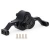 Aluminum Transfer Case Gearbox 70mm Width Underdrive 30% for 1/10 RC Crawler Cheater Rigs LCG Chassis Build DIY Upgrade Parts(Black) view 1