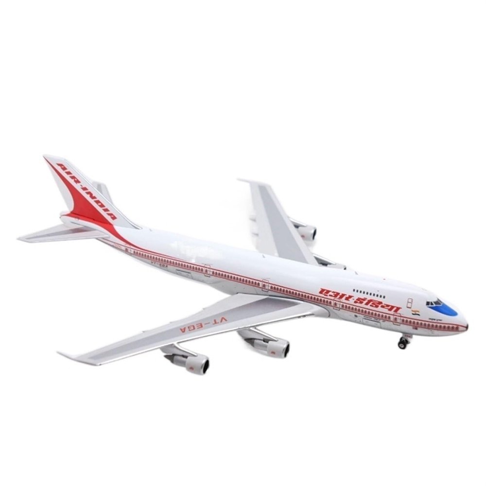 ZFQSEXTWT 1 400 for B747-200 VT-EGA Planes Model AIR India Airplanes Airlines Alloy Aircraft Plane Playkits