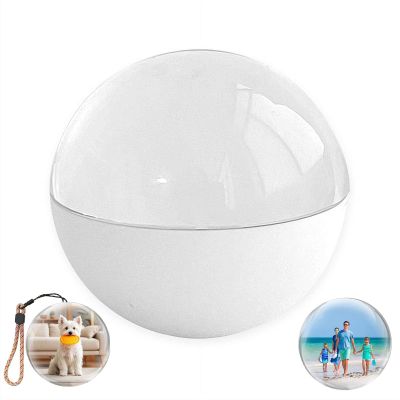 2.76" Crystal Ball Video Player, 3D Memory Orb Ball Digital Display Memory Sphere Lamp with Sound, Uploadable Videos & Photos, Personalized Gift for Birthday Anniversary Xmas