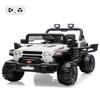 12V Kids Ride On Truck with Parent Remote Control, Off-Road Electric Car w/Dual Motors, LED Lights & Music, 3-Speed, Spring Suspension, Safety Belt | Gift for Boys Girls Ages 37M+ view 1