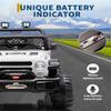12V Kids Ride On Truck with Parent Remote Control, Off-Road Electric Car w/Dual Motors, LED Lights & Music, 3-Speed, Spring Suspension, Safety Belt | Gift for Boys Girls Ages 37M+ view 2