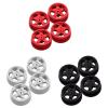 For MN78 For MN82 1/12 4pcs Metal Wheel Rim Wheel Hub RC Car Upgrades Accessories Replacement Parts RC Car Tires Rims(Silver) view 2