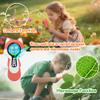 2 in 1 Digital Microscope for Kids with Endoscope, Learning Toy for Children, Ideal Gift for Kid, Christmas Stocking Stuffers for Kids, Dual-Lens, Fox view 2