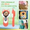 2 in 1 Digital Microscope for Kids with Endoscope, Learning Toy for Children, Ideal Gift for Kid, Christmas Stocking Stuffers for Kids, Dual-Lens, Fox view 3
