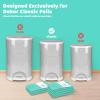 [10 Pack] Dekor Classic Diaper Pail Refills, Extra-Thick Continuous Liner Bags Compatible with Dekor Classic Diaper Pails, Strong Diaper Pail Refills for Baby & Adult Diapers, Nursery Odor Control view 4