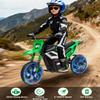 24V Electric-Dirt-Bike for Teens, 12" Fat Tire Electric Motorcycle with Hydraulic Brakes & Spring Suspension, 130lbs Max Load, 350W Brushless Motor, Mountain Off-Road Motorcycle for Boys Girls view 4