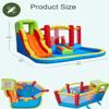 Bounce House Inflatable Bouncy Castle with Blower Large Bouncy Area Ball Pit for Kids,Blow Up Jump House for Backyard Indoor Outdoor Use view 2