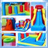 Bounce House Inflatable Bouncy Castle with Punching Bag,Ball Pit,Climbing Wall Jumping House with Slide for Kids 3-10 Indoor/Outdoor Play Gifts for Boys & Girls (Blue) view 4