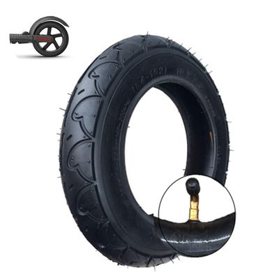 10x2.0 Inflatable Inner and Outer Tires, 10 Inch 54 152 Power Saving Wear Resistant Tires, Suitable for Electric Scooters, Baby Strollers