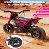 24V Electric-Dirt-Bike for Teens, 12" Fat Tire Electric Motorcycle with Hydraulic Brakes & Spring Suspension, 130lbs Max Load, 350W Brushless Motor, Mountain Off-Road Motorcycle for Boys Girls view 3