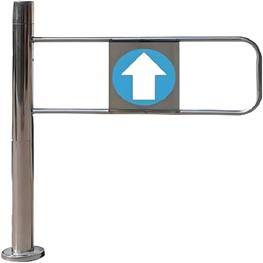 Spring-Loaded Safety Swing Gate - Automatic Closing 1-Way Door for Supermarket & Warehouse Entrance - Pedestrian Safety Gate for Libraries & Stores - Left HingeRight 70x100cm