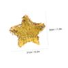 BRIGHTFUFU Gold Foil Star Pinata Game Prop for Birthday Party Creative Star Shape Container for Candy and Shiny Aluminum Foil Design Fun Party Supply for Boys view 2