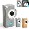 DKDZZXHUS Magnetic-Fluid Speaker, Magnetic-Fluid Sound Visualizer, Dancing Magnetic-Fluid Lamp, Symbiont in a Bottle Magnetic-Fluid Tabletop Toy (Grey) view 1