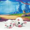 2pcs Articulating Sugar Gliders Toy 3D Printed Mother and Child Sugar Glider Fidget Toy Fun, Flexible & Poseable Gift for Sugar Glider Lovers - 3D Printed in USA - ASG001-White -2X view 3