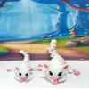 2pcs Articulating Sugar Gliders Toy 3D Printed Mother and Child Sugar Glider Fidget Toy Fun, Flexible & Poseable Gift for Sugar Glider Lovers - 3D Printed in USA - ASG001-White -2X view 4