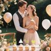 12 PCS Gold Glitter Bride to Be Cupcake Toppers with Wedding Dress, Ring, Love Cupcake Picks for Bridal Shower Wedding Engagement Party Celebration Decoration Supplies view 3
